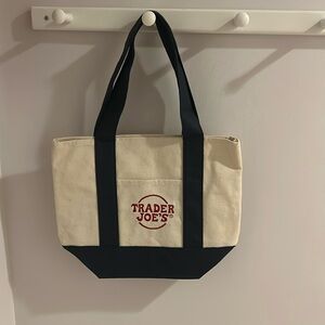 Trader Joe mini bag NAVY